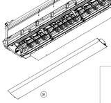 Fujitsu Louver Vane Assembly ASTG18kmtc