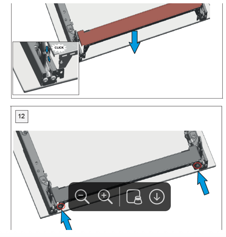 Bosch Oven Inner Door Glass HBA63S451A/45, HBG73S550A/35, Repair Kit