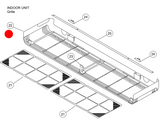Fujitsu Air Conditioner Indoor Panel Grille – Fits ABTA18/24LATN, ABTF18/24LAT, ABT14/18/24RGAW Models