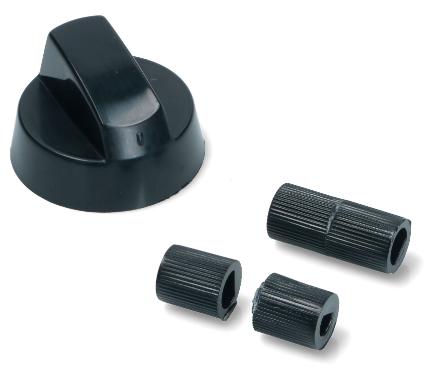 Universal Black Oven & Cooktop Knob – Gas or Electric