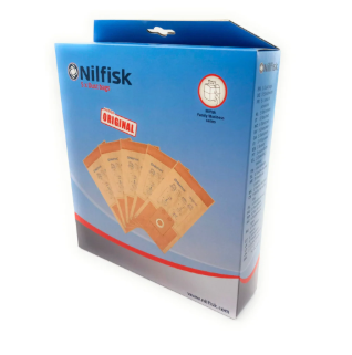 Nilfisk Vacuum Cleaner Bags – Suits GD1000 Series, 10L – Genuine (5 Pack)