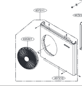 LG Air Conditioner Heat Pump Outdoor Unit Panel Cover Assembly