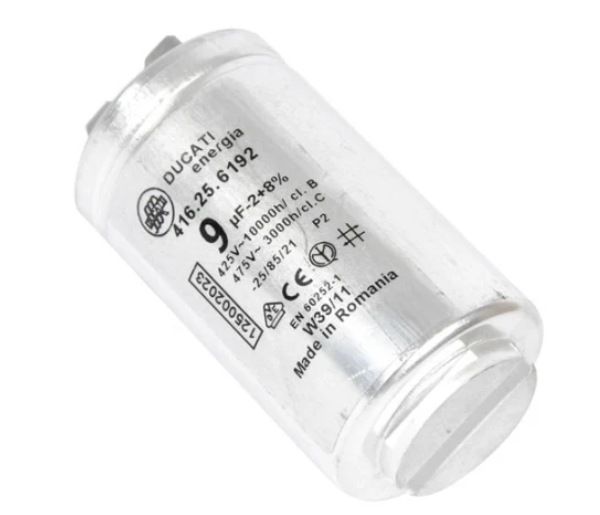 Dryer Capacitor 9uF 9 Micro-Farad for Midea, Everdure, Kleenmaid, Daewoo, Tuscany, Vogue Fisher & Paykel Beko 9MF CL7DRY BVD50 792348