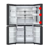LG Fridge Bottle Shelf – Upper / Middle / Lower Door Shelf for GF-D700BSLC