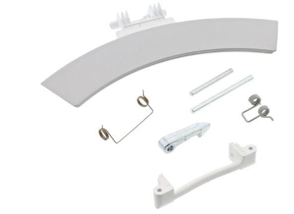 Electrolux dryer Handle Door Assembly White Silver