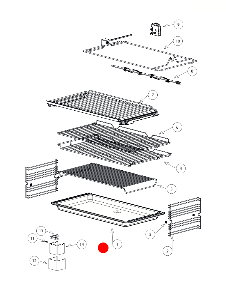 Fisher & Paykel Oven Tray OR90SCI6B1
