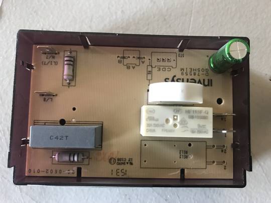 Elba and Fisher Paykel Oven Clock Timer 3 Bottom