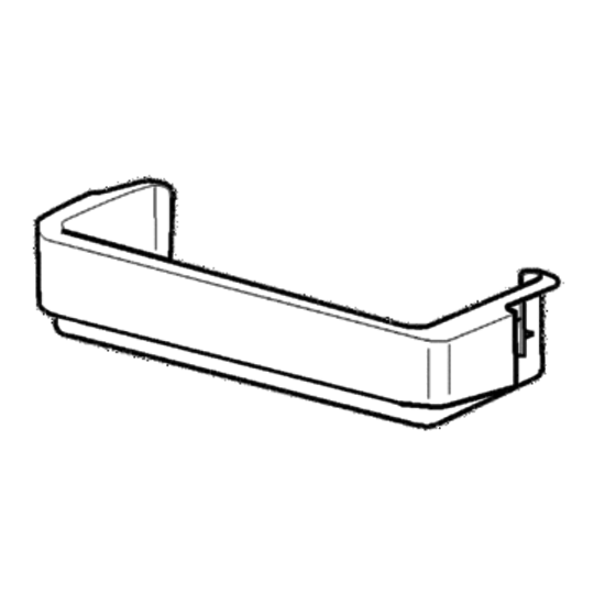 Westinghouse Electrolux Bottle Middle Shelf WTB2800PA-XAU, WTB2800WA-XAU