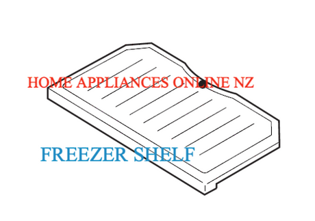 Sharp Freezer Shelf