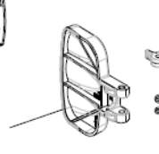 Robinhood Washing Machine Door Handle RHFL75WN