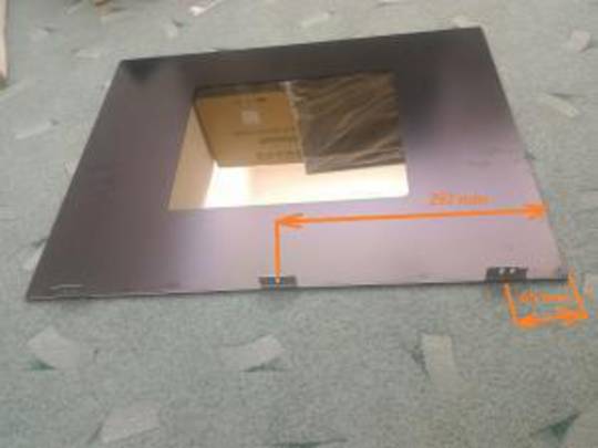 Baumatic Oven BK632PBS Outer Glass Door External Mirror Door Glass