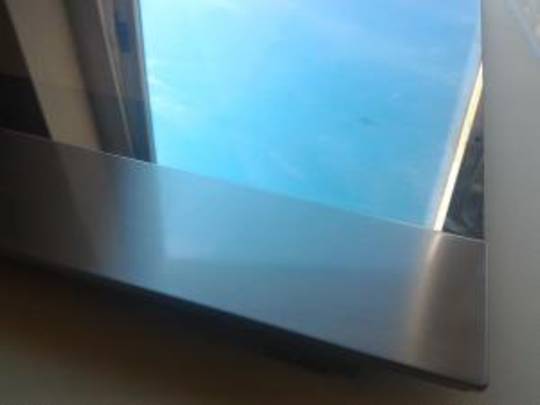 Baumatic Oven BK632PBS Outer Glass Door External Mirror Door Glass