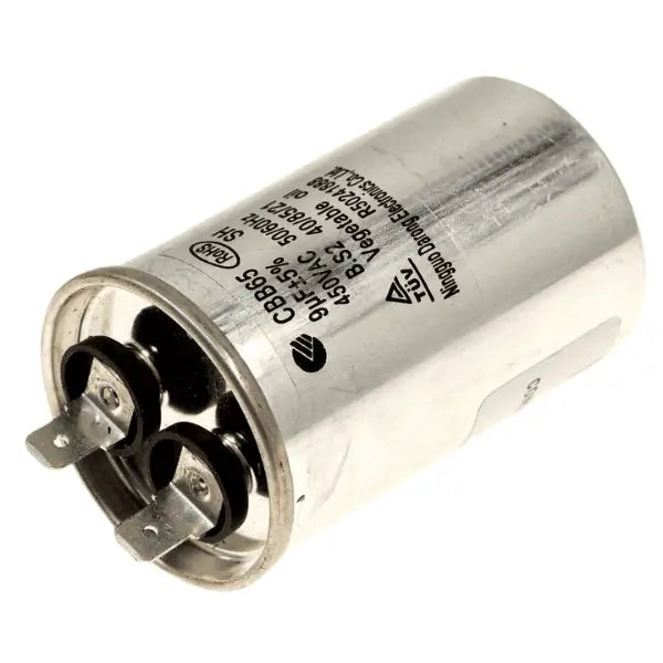Parmco Midea Dryer washing Machine Capacitor 9UF 9uf 40/85/21 Cbb65 R50241888 With Screw