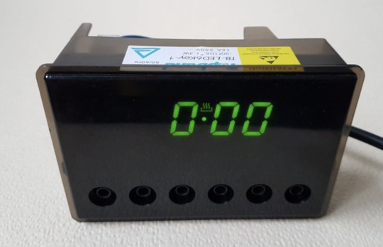 Parmco Oven Clock Timer 6 Botton Ov