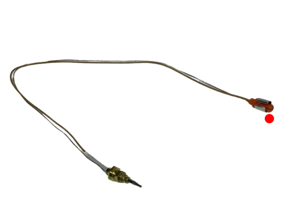Parmco Oven Cooktop Wok Burner Thermocouple Version 2 Round Connection XPS30401800012