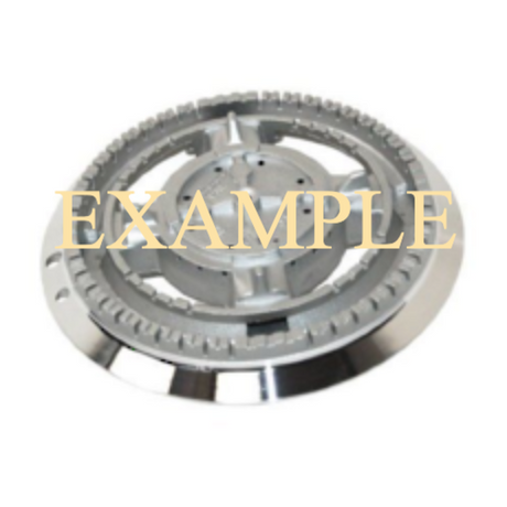 Parmco AR600, AR900 Series Wok Burner Base