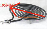 Parmco Oven Top Coil Elemnt Only for Model FS60R-8W FS60R-4W Oven Top Coil Element Large 195MM