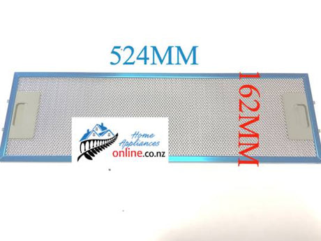 Parmco Rangehood Aluminium Filter Slide Out With