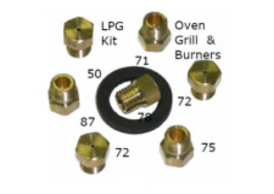 Indesit Ariston Oven and Cooktop Lpg Kit