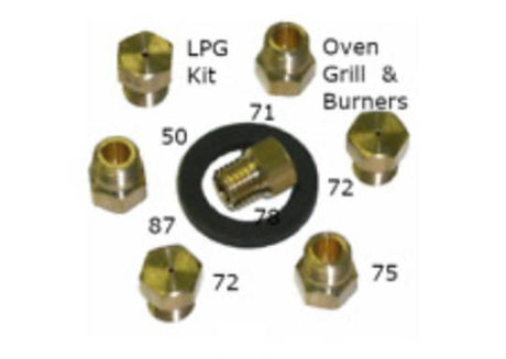 Indesit Ariston Oven and Cooktop Lpg Kit