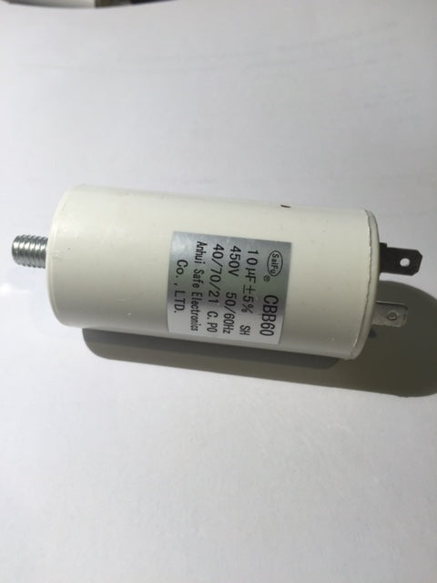 Universal Dryer and Washing Machine and Dish Washer Capacitor 10UF, 450V