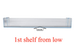 Samsung Fridge Door Lowest Shelf Against Veggie