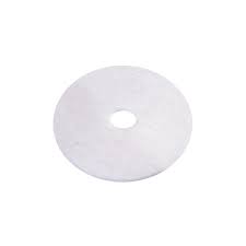 Nilfisk SC550 305mm (12") ECO White Floor Pads 5 Pack 10001909 – Polishing & Finishing Pads