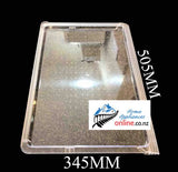 Mitsubishi Fridge Full Size Plastic Top or Middle Shelf 345mm x 505mm