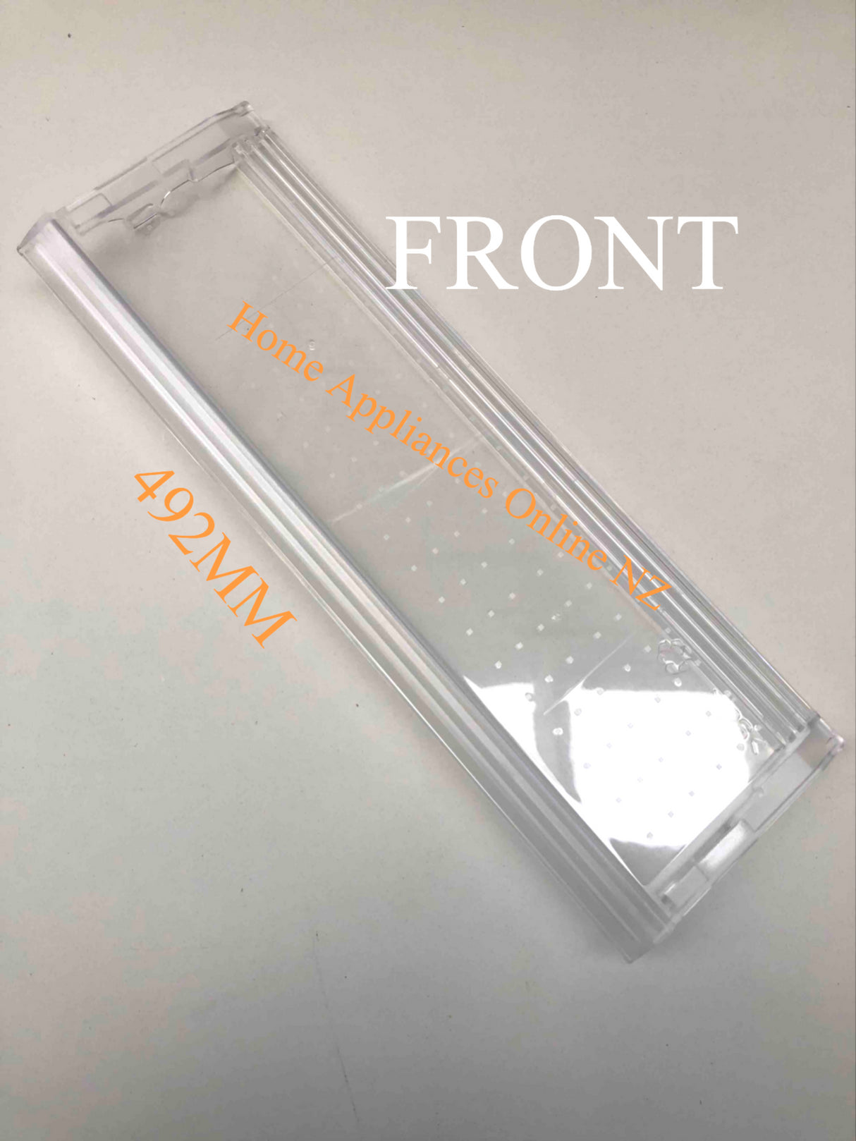 Mitsubishi Fridge Shelf Front - MRCU375P, MRCU415P, MRCU375T, MRCU415T, MRCU375U, MRCU415U, MRCU375X, MRCU415X, EHJ3428