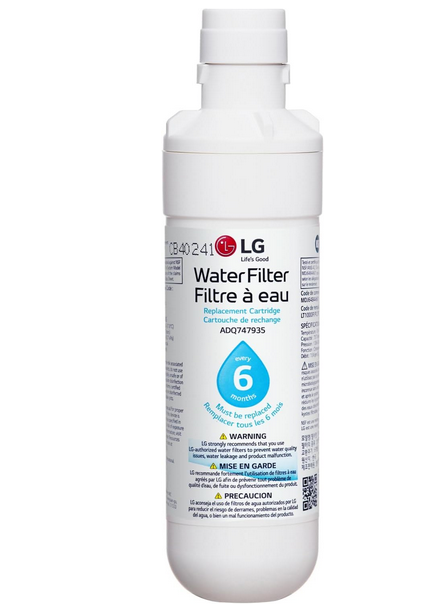 LG Fridge Freezer Water Filter Internal - LT1000P AGF80300704