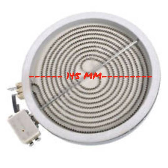 Whirlpool Cooktop Element Large 1200 Watt 145MM