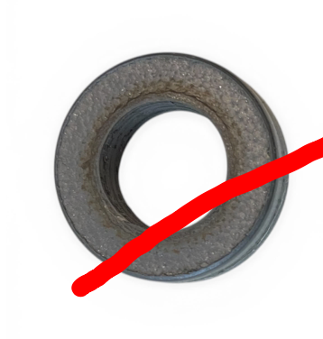 Haier Dryer Bearing High Temp Replacement for Black Carbon Bearing 10 X 26 X 8MM
