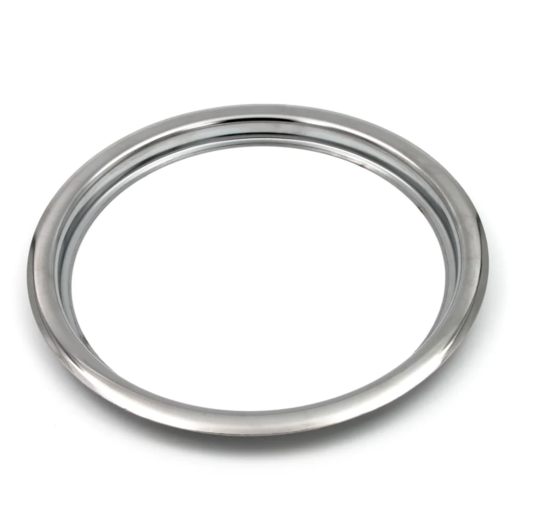 Shaclock Champion Coil Element Large Stainless Steel Ring 8 Inch