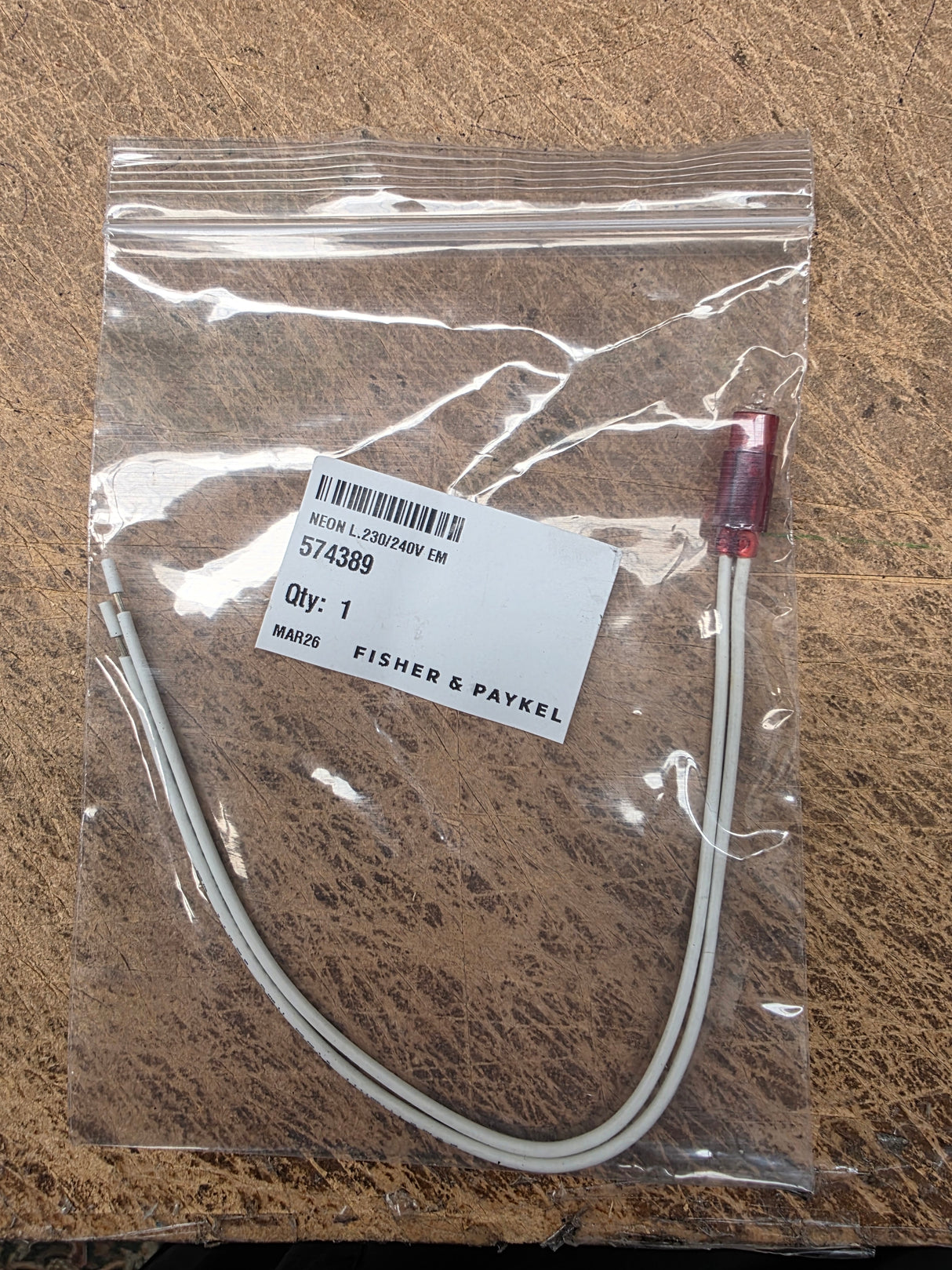 Delonghi Oven Control Lamp Neon Thermostat Light Switch D926GWF, Cmfs, EMFPS62BF, DS61E, DMFPS62B, * 4389