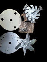 Oven Fan Cooking Fan Motor Compatible With Diffrent Shaft Choices for all brand