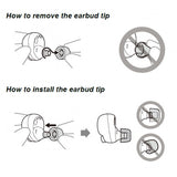 Sony Headphone Ear Piece Small for Silver Headphone Case –WF-1000XM4