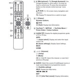 Sony Television Remote Control  Bravia 2021