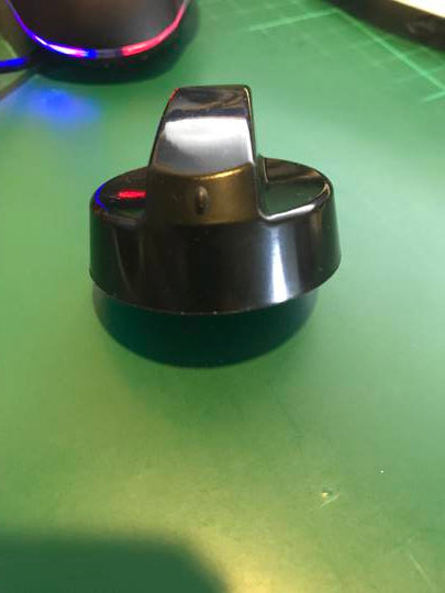 Oven and Cooktop Knob Black Universal Gas Or Electric 1001