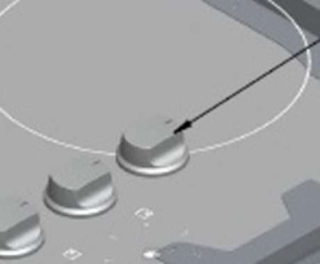 Everdure Cooktop Knob CBEE62, CBEE621
