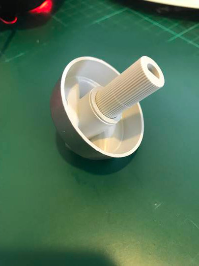 Compatible Oven and Cooktop Knob Silver Gas Or Electric 1004