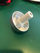 Compatible Oven and Cooktop Knob Silver Gas Or Electric 1004